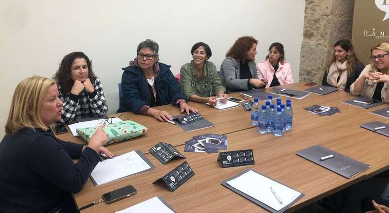 La primera reunión de trabajo entre la Asociación de Empresarios de Los Llanos y comerciantes de San Juan se celebró este pasado lunes/TA.
